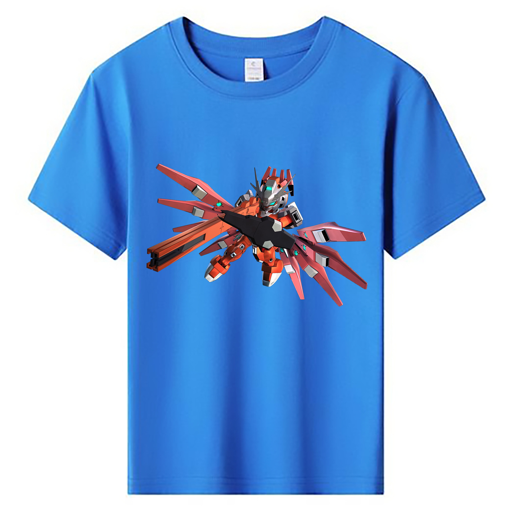 （画像用） 機動戦士ガンダム Mobile Suit Gundam 綿100％キッズTシャツ（フロントプリント）
